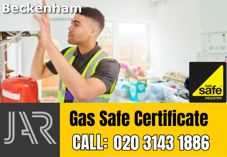 gas safe certificate Beckenham